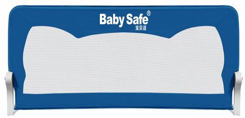 Baby Safe Барьер на кроватку Ушки 120 х 66 см XY-002A1.CC, 120х66 см, синий