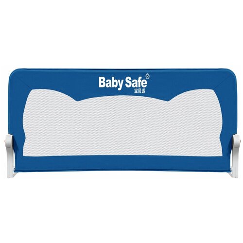 Baby Safe Барьер на кроватку Ушки 120 х 66 см XY-002A1.CC, 120х66 см, синий