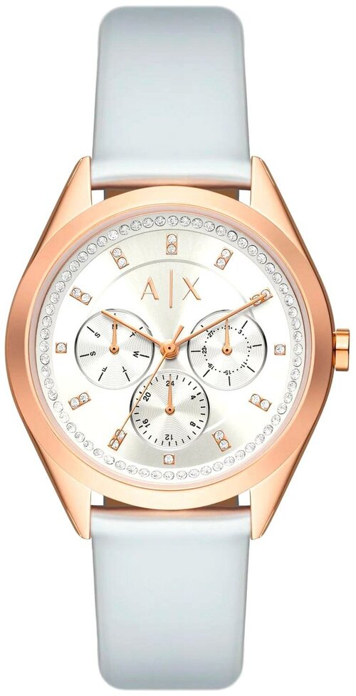 Наручные часы Armani Exchange Lady Giacomo, золотой, серебряный