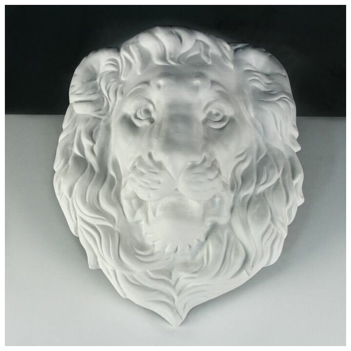 Гипсовая фигура Маска льва, 38,5 х 32 х 11 см - фотография № 1