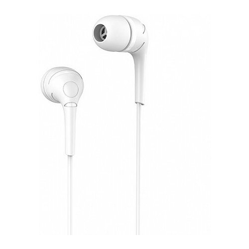Проводные наушники-вставки с микрофоном Hoco M40 White белый 33000₽