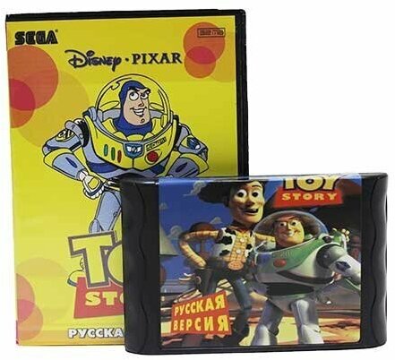Toy Story (История игрушек) - одна из самых технически продвинутых и красивых игр на Sega