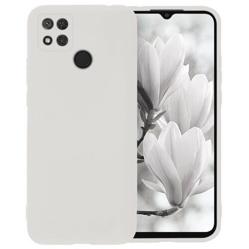 накладка силиконовая silicone cover для xiaomi redmi 9c xiaomi redmi 10a бирюзовая Накладка силиконовая Silicone Cover для Xiaomi Redmi 9C / Xiaomi Redmi 10A белая