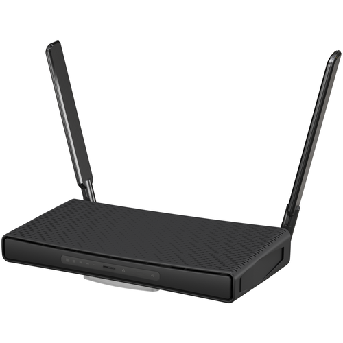 Wi-Fi роутер MikroTik hAP ac3 RU, черный wi fi роутер mikrotik hap ac3 lte6 kit 802 11abgnac 1167mbps 2 4 ггц 5 ггц 5xlan черный rbd53gr 5hacd2hnd