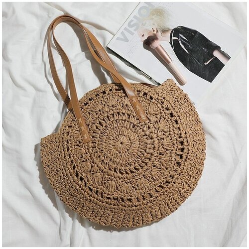 фото Сумка пляжная плетеная komaris