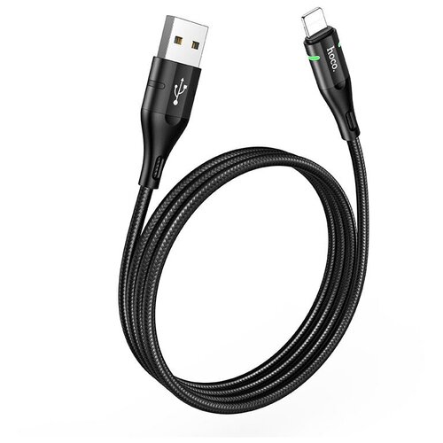 USB дата кабель Lightning, HOCO, U93, 1.2m, черный