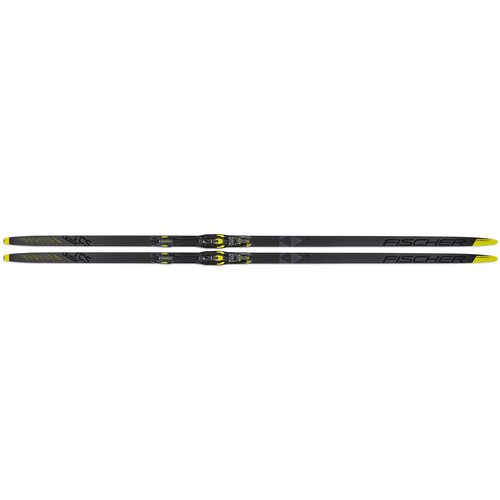 Беговые лыжи Fischer RCS Classic Plus Stiff IFP без креплений, 197 см, black/yellow