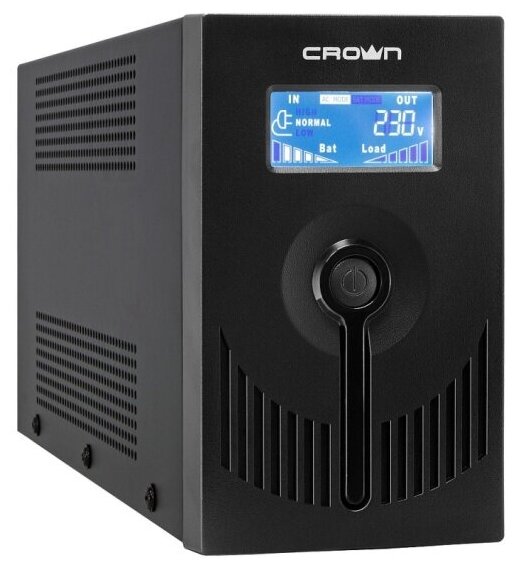 Источник бесперебойного питания Crown Micro CROWN CMU-650EURO LCD USB