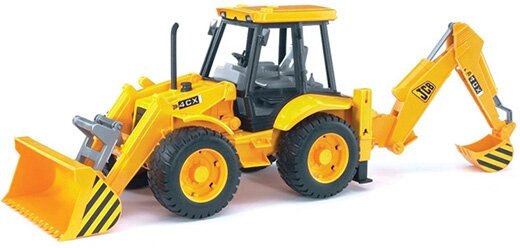 Экскаватор – погрузчик колёсный JCB 4CX Bruder, 02-428