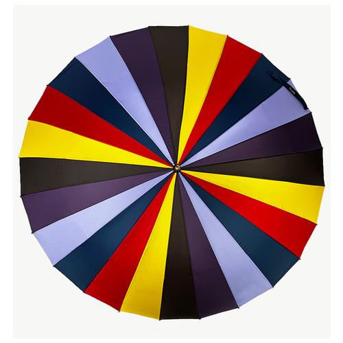 Женский зонт разноцветный радуга 24 спицы Meddo