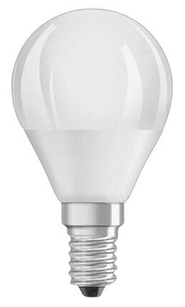 Лампа светодиодная OSRAM LED Value LVCLP60 7SW/840 E14 G45P