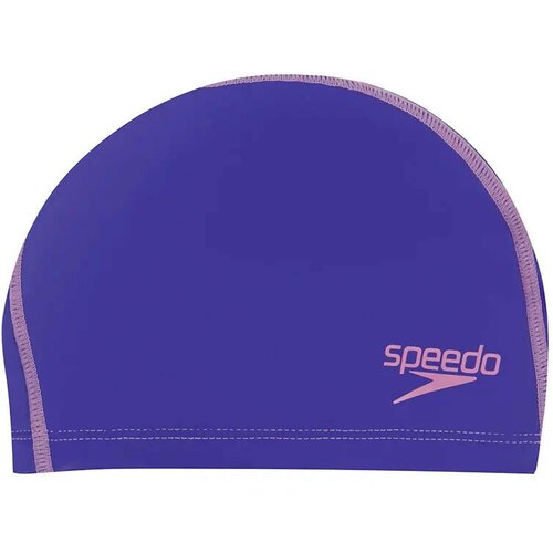 Шапочка для плавания десткая SPEEDO Long Hair Pace Cap Jr, арт.8-12808F949, фиолетовый, нейлон, лайкра,