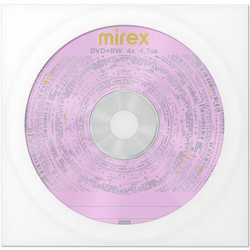 Диски DVD+RW Mirex Brand 4X 4,7GB Convert