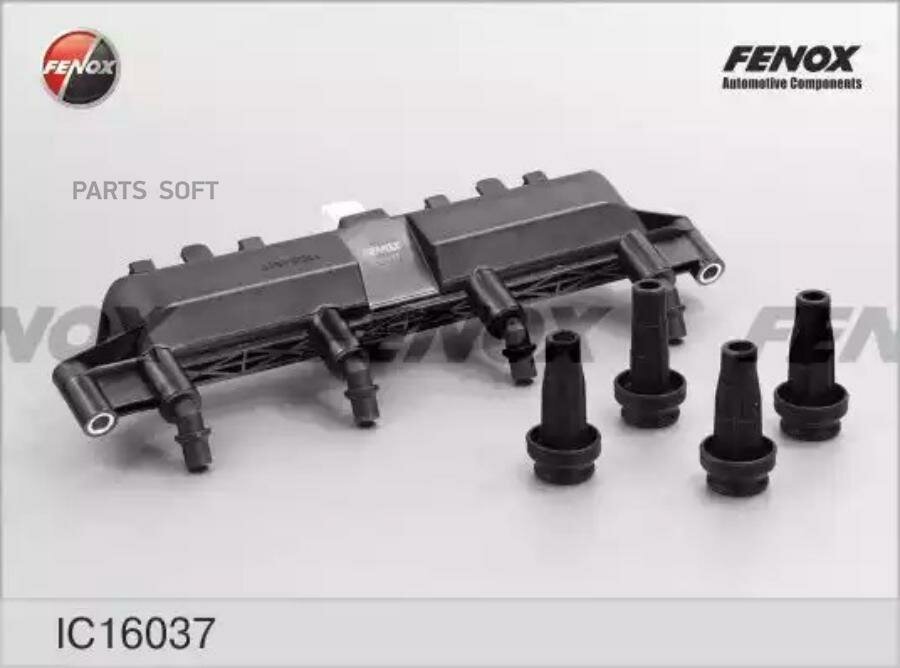 FENOX IC16037 IC16037_катушка зажигания!\Citroen C3/Berlingo, Peugeot 306/1007 1.1-1.6 96