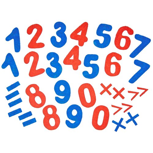 Набор цифр Lip-Lip Цифры с игровым полем, разноцветный раннее развитие lip lip буквы с полем