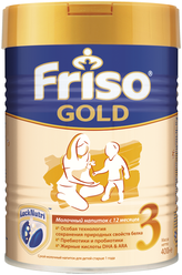 Смесь Friso Friso Gold 3, от 1 года до 3 лет, 400 г