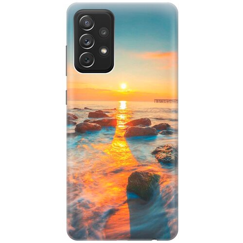 RE: PA Накладка Transparent для Samsung Galaxy A72 с принтом Закат на побережье re pa накладка transparent для samsung galaxy a8 2018 с принтом закат на побережье