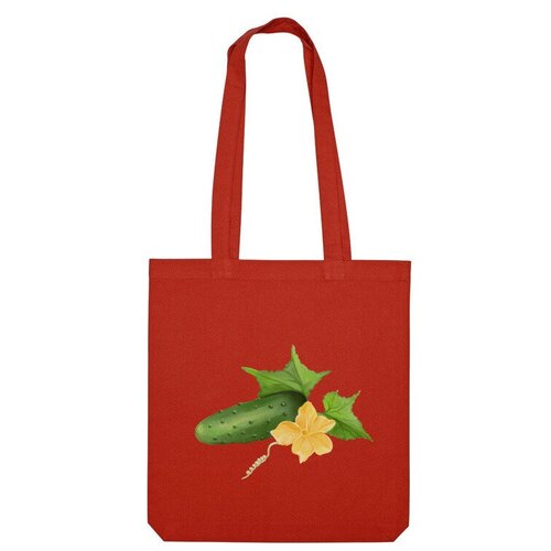 фото Сумка шоппер us basic, красный