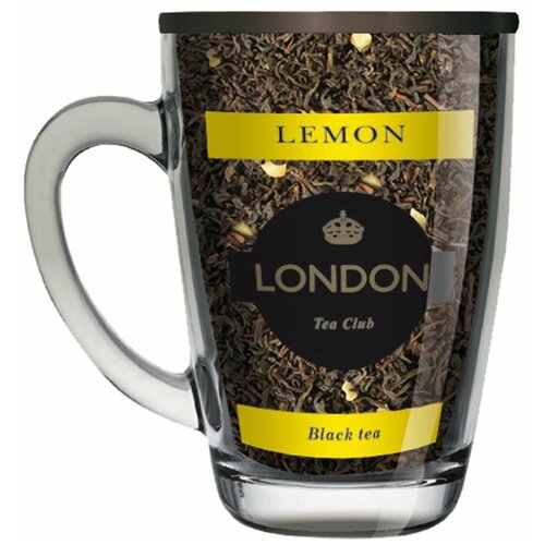 Чай черный London tea club Lemon подарочный набор, 70 г, 1 пак.