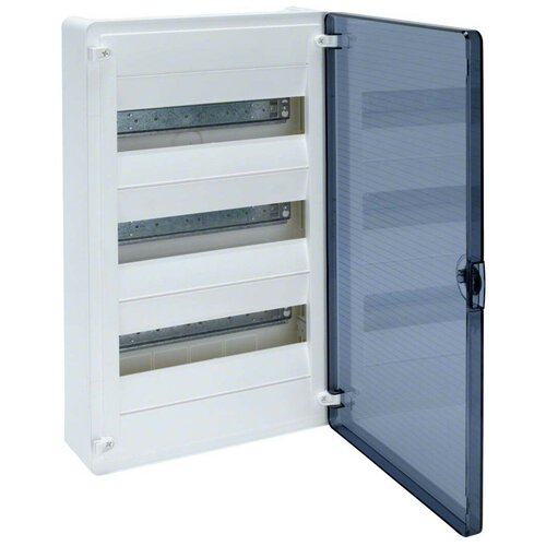 фото Щит открытой установки hager, 36м, с прозрачной дверцей vs312td