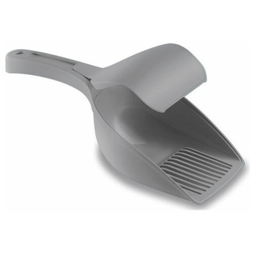 Совок для туалета Stefanplast Twice 281311см серый 493₽