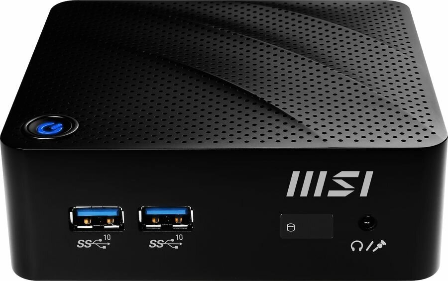 Неттоп MSI Cubi N JSL-040RU Intel Pentium N6000,1.1GHz,65W, Air cooling, M.2 128GB,4GB,802.11 AX and BT 5.1, W11PB