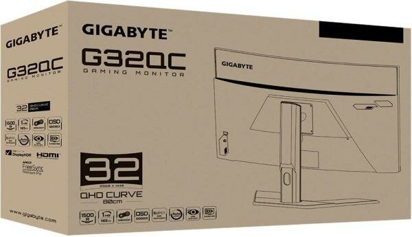 Монитор 31.5 GigaByte G32QC A 20VM0-GG32QCABA-1EUR