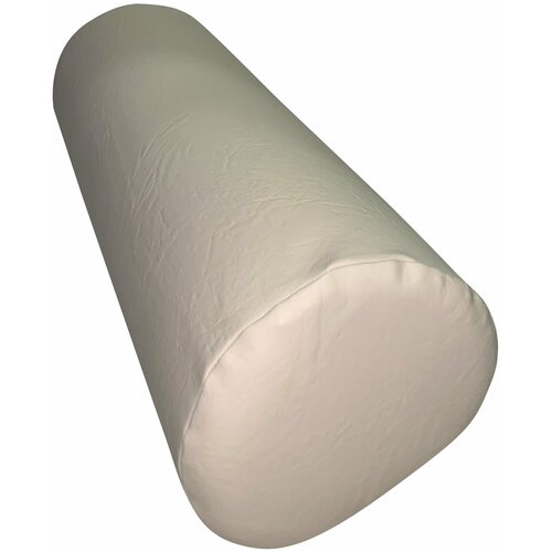 Массажный круглый валик, Your Stol (под голову / под поясницу / под голень)эко кожа, диаметр 18 см, бежевый