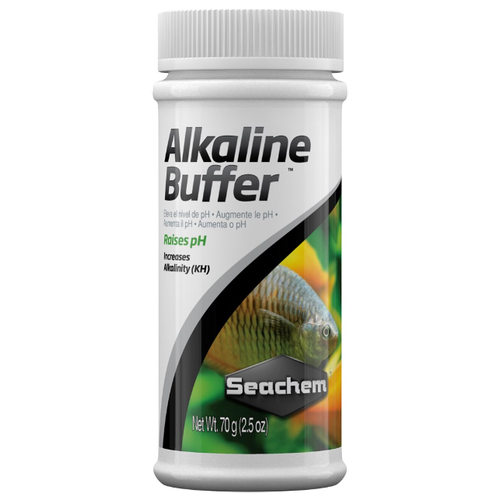 добавка seachem acid buffer для снижения ph 70гр 2гр на 80л Добавка Seachem Alkaline Buffer для повышения pH и KH, 70гр, 6гр. На 80л.