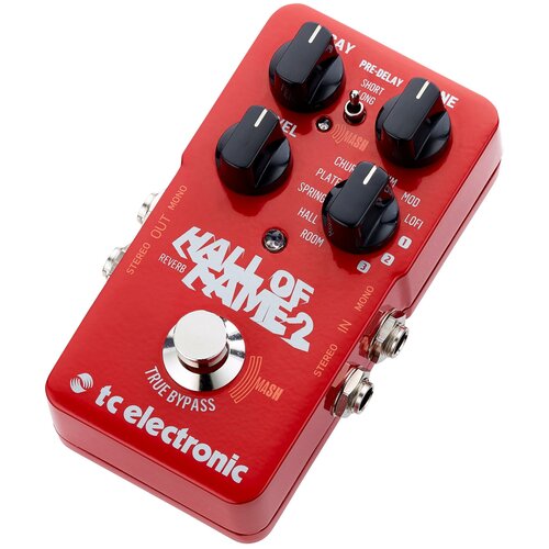 гитарная педаль tremolo saphue TC Electronic Педаль Hall of Fame 2 Reverb 1 шт.