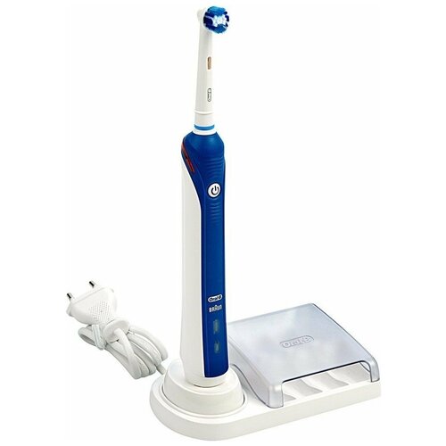 Зубная щетка Oral-B Precision Clean PC-3000 белый/синий