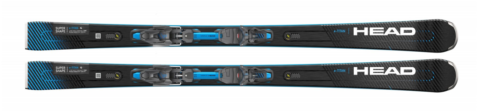 Горные лыжи Head Supershape e-Titan SF-PR + PRD 12 GW (21/22) (177)