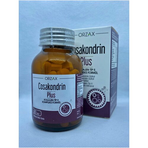 Витаминно-минеральный комплекс / Orzax Cosakondrin plus для костей и суставов / 60 таблеток
