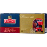 Чай черный Riston English breakfast в пакетиках - изображение