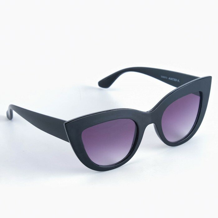 Солнцезащитные очки Доляна, черный/черный — фото 1