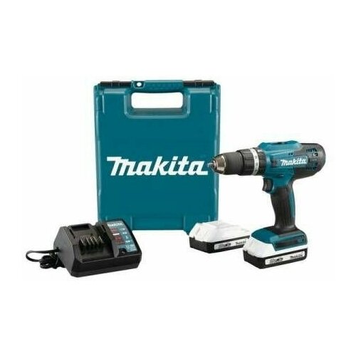 Аккумуляторная дрель-шуруповерт Makita HP488DWAE (HP 488 DWAE)