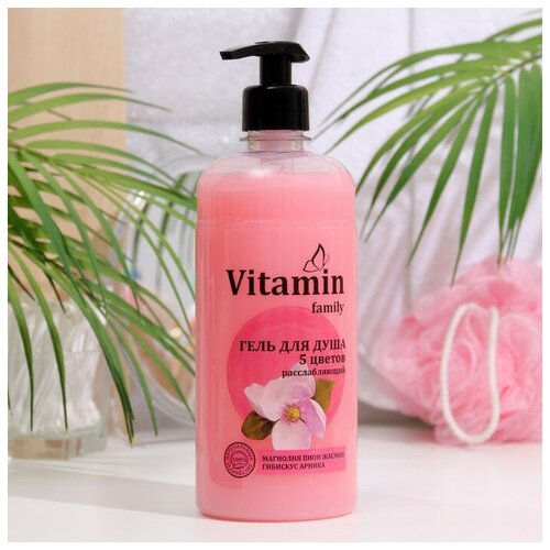 Гель для душа Vitamin Family, 