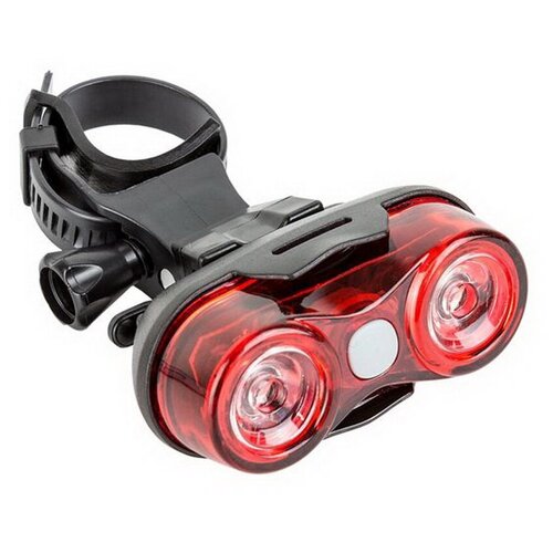 фото Фонарь велосипедный задний jy-528-1, 2 диода, 2 режима dream bike