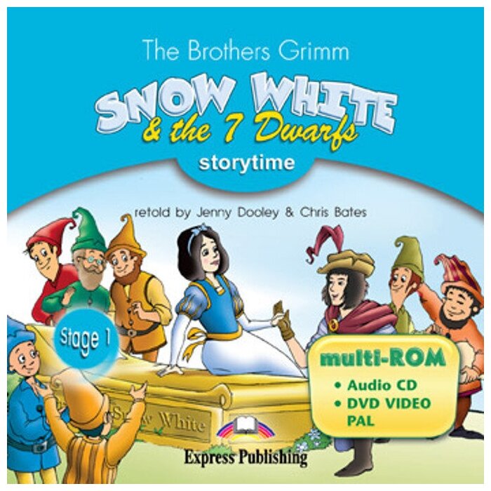 Storytime Stage 1 - Snow White & the 7 Dwarfs multi-ROM (Audio CD / DVD Video PAL)