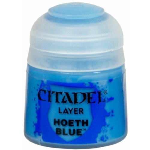 Краска акриловая Citadel Layer Hoeth Blue - 12мл. краска акриловая citadel layer russ grey 12мл