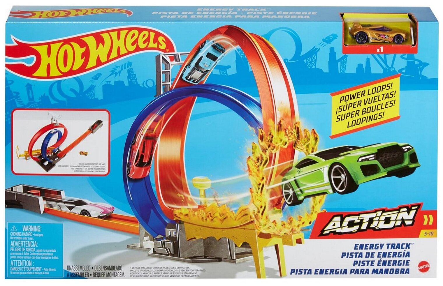 Трек Hot Wheels Бесконечная энергия GND92: отзывы покупателей на Яндекс Мар...