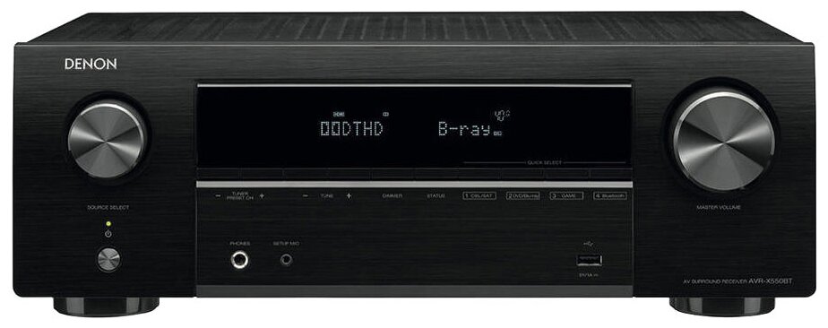 AV ресивер Denon AVR-X550BT black