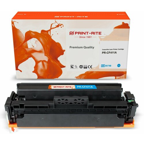 Картридж лазерный Print-Rite TFH769CPU1J PR-CF411A CF411A blue ((2300стр.) для HP LJ M452DW/DN/NW M477FDW/M477FDN/M477FNW) (PR-CF411A)