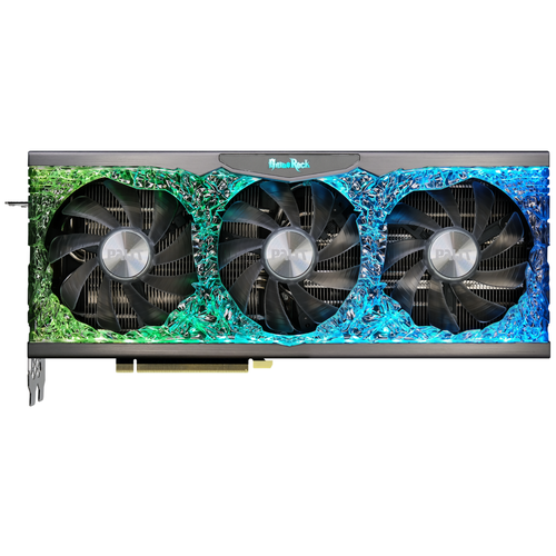 Видеокарта Palit GeForce RTX 3080 Ti GameRock 12GB (NED308T019KB-1020G), Retail видеокарта palit nvidia geforce rtx 4070 ti gamerock premium 12288mb