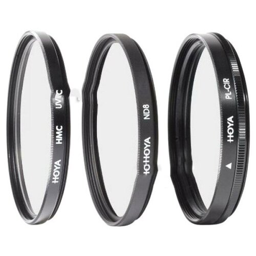 Светофильтр HOYA Digital Filter Kit HMC MULTI UV, Circular-PL, NDX8 - 77mm - набор светофильтров 79503 / 24066059024