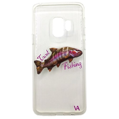 фото Чехол силиконовый veduta samsung galaxy s9 trout fishing