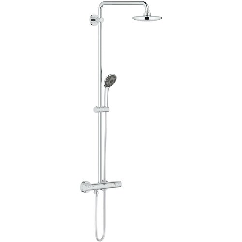 Душевой комплект Grohe Vitalio Joy 180 27298001, хром хром 1750 мм ручной душ grohe vitalio get 1 режим хром 27458000