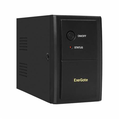 Exegate EX292774RUS ИБП ExeGate SpecialPro UNB-800. LED. AVR.4C13. RJ. USB (800VA/480W, LED, AVR, 4*C13, RJ45/11, USB, металлический корпус, Black)