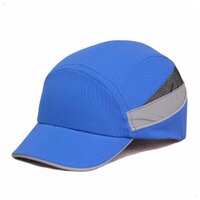 Каскетка защитная / строительная РОСОМЗ RZ BIOT CAP голубая, с вентиляцией, арт. 92213