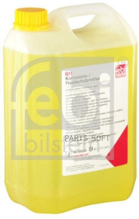 фото Антифриз Желтый 5L Frd/Mer 325.2 Концентрат Febi арт. 88541